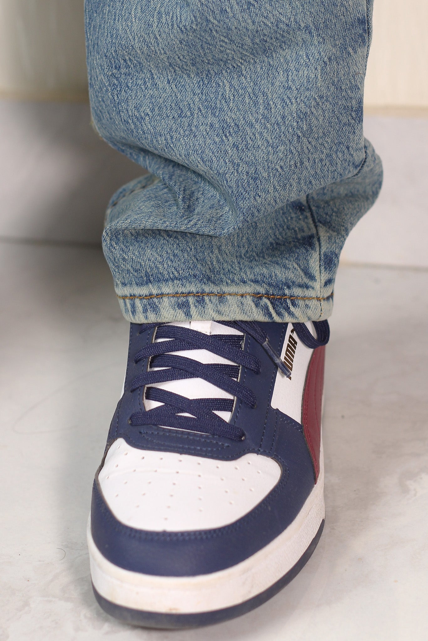 Vintage Mid Wash Blue