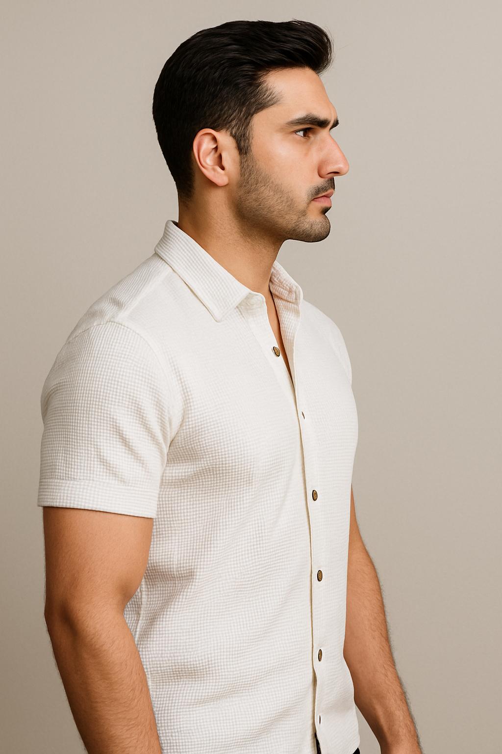 White Cuban Shirt